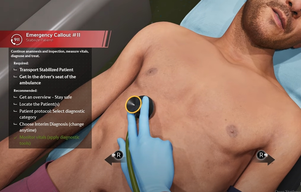 Ambulance Life: A Paramedic Simulator - A játék 2025. február 6-án lesz elérhető Xbox Series X|S platformon!