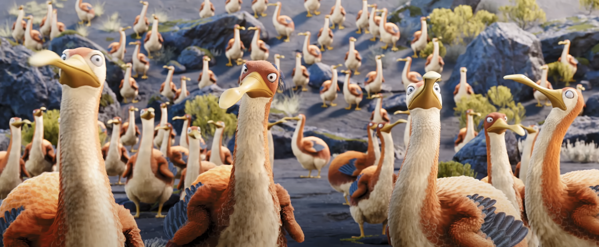 Madarak próbálják megmenteni tojásaikat egy vulkánkitörés során a sötét komédiás animációs rövidfilmben- Ez a BOOM