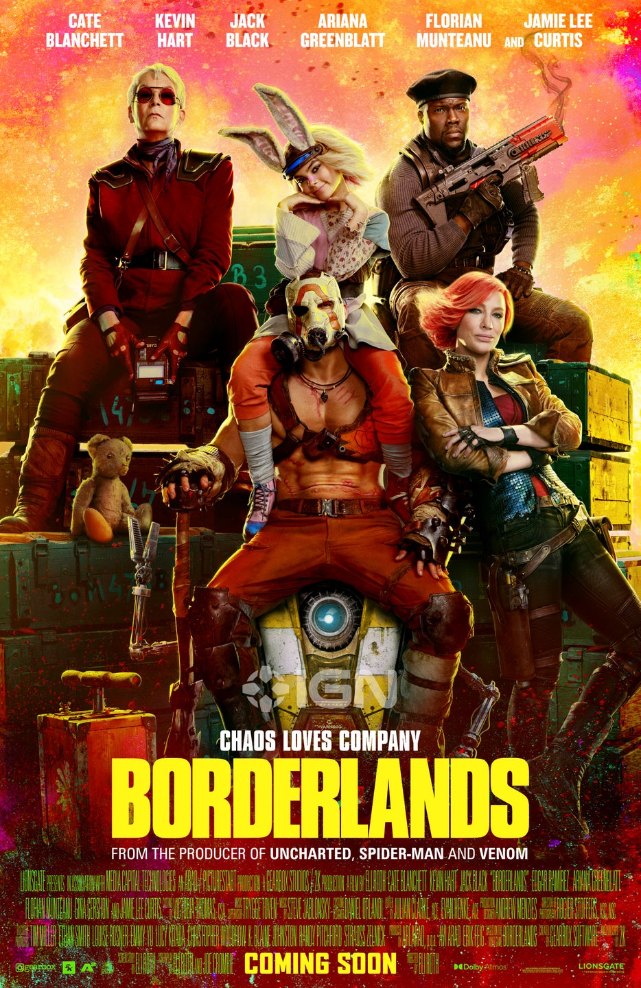 Itt a lehetőség, hogy belepillantsunk az élőszereplős Borderlands filmbe