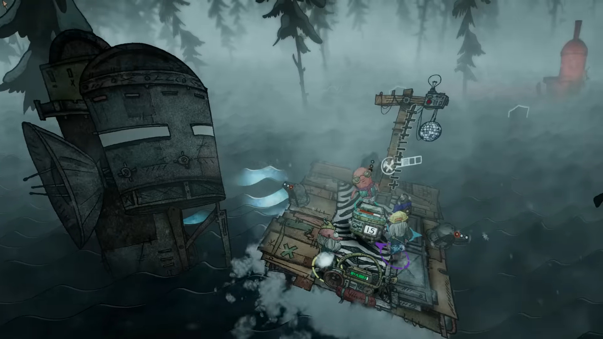 A Trash Sailors egy kézzel rajzolt vitorlásszimulátor helyi és online kooperatív játékkal akár 4 játékos számára