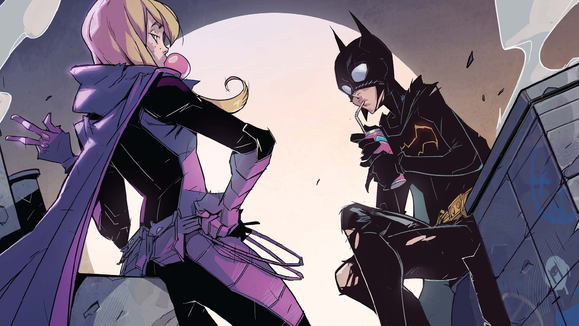 Batgirls #2 A lányok új környékre költöznek, aminek nem mindenki örül.