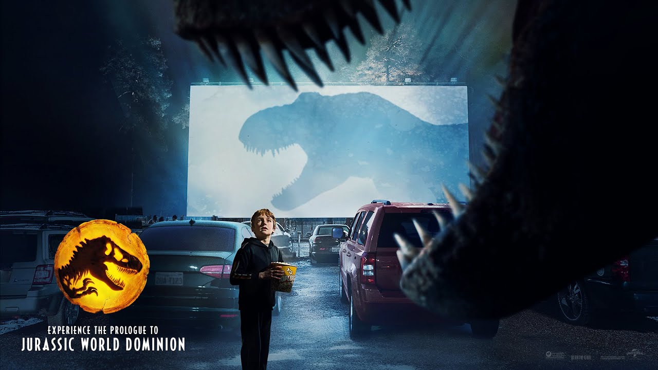 A Universal Pictures különleges intrót adott ki a 'Jurassic World Dominion' című filmhez. Egy T-Rex zúz egy autós moziban!